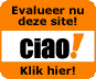 Beoordeel ons op Ciao-shopping.nl