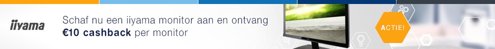 Zomeractie: iiyama monitoren met cashback