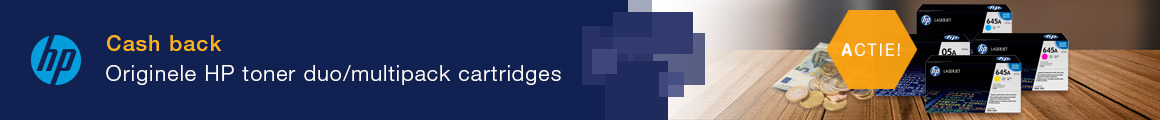 Originele HP cartridges met cashback