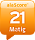 alaSCORE: 21/100