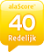 alaSCORE: 40/100