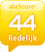 alaSCORE: 44/100