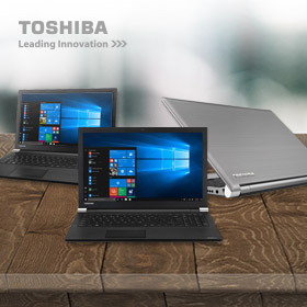 Nu 3 jaar onsite garantie bij een Toshiba A50 laptop