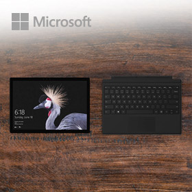 Bundelkorting op de Surface Pro 5 & Type Cover