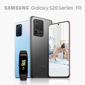 Blijf fit met de Samsung Galaxy S20