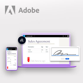 Nu 50 Adobe Sign handtekeningen voor 1 euro
