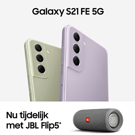 JBL Flip 5 cadeau bij Galaxy S21 FE