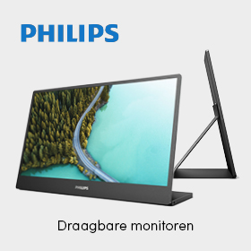Draagbare monitoren van Philips & AOC