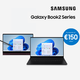 Tot €150 cashback bij Galaxy Book2 (Pro & 360)