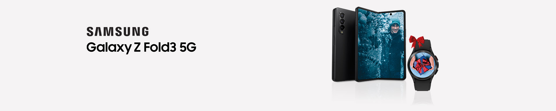 Nu Samsung Galaxy Z Fold3 + GRATIS Watch4 & Note Package 